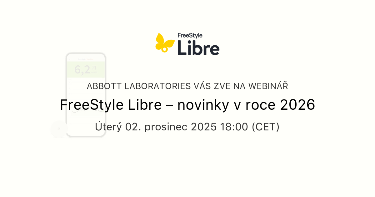 FreeStyle Libre – novinky v roce 2026 | Abbott Laboratories