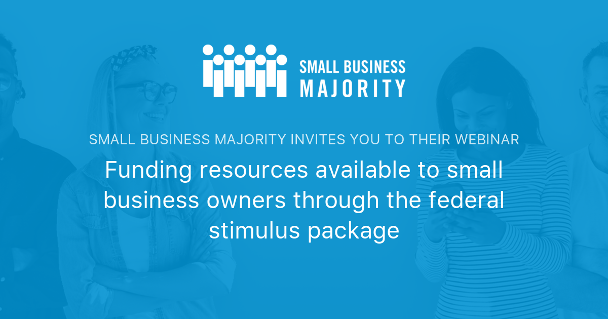 Funding resources available to small business owners through the federal stimulus package