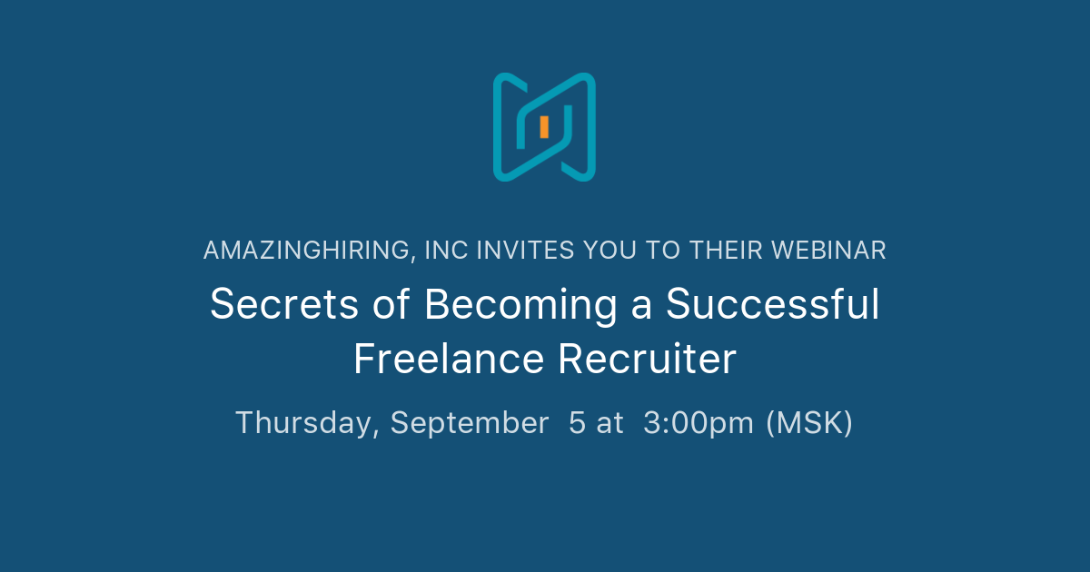 Secrets Of Becoming A Successful Freelance Recruiter Amazinghiring Inc