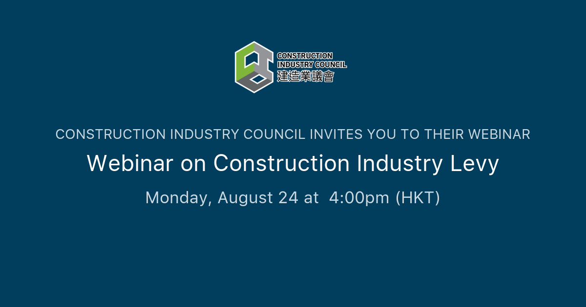 inar on Construction Industry Levy Construction Industry Council