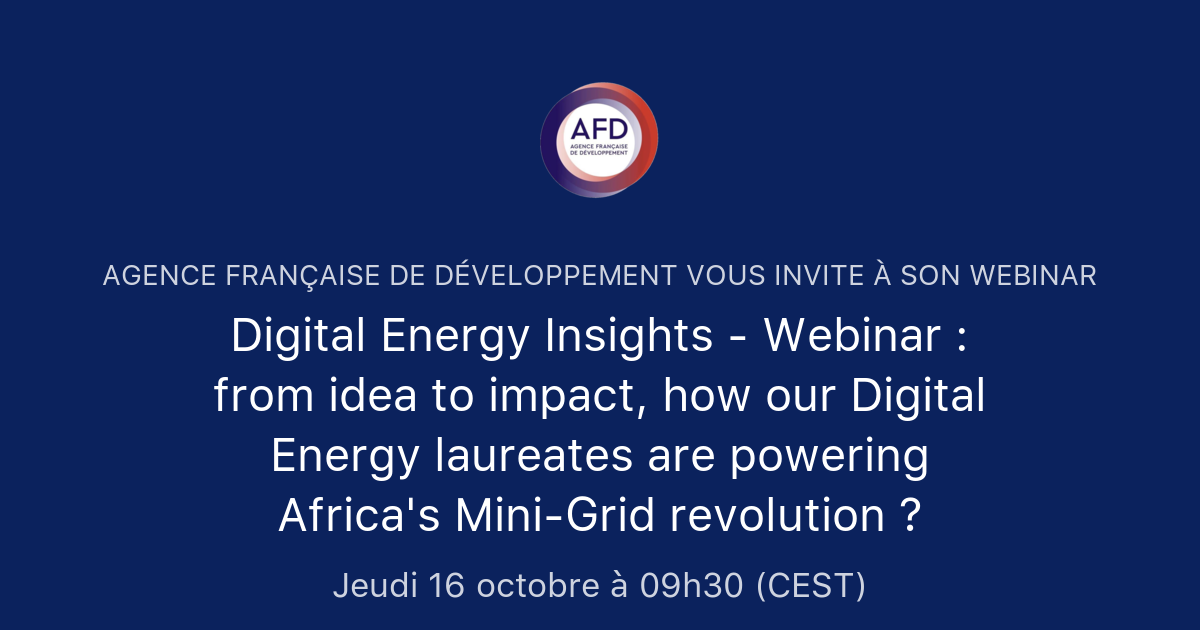Digital Energy Insights - Webinar : from idea to impact, how our ...