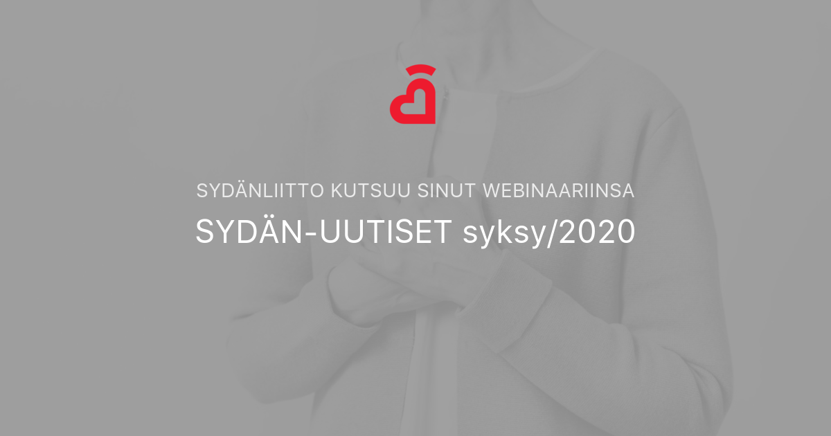 SYDÄN-UUTISET syksy/2020 | Sydänliitto